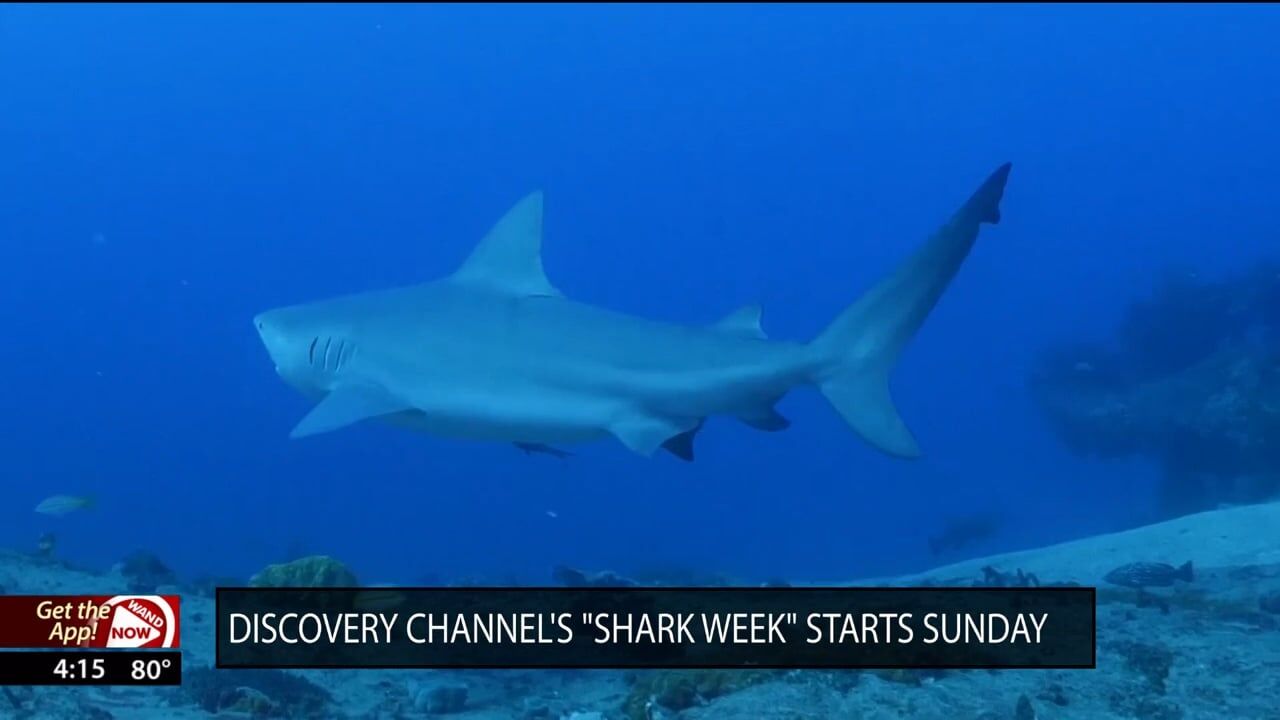 Discovery Channel's popular "Shark Week" returns Sunday